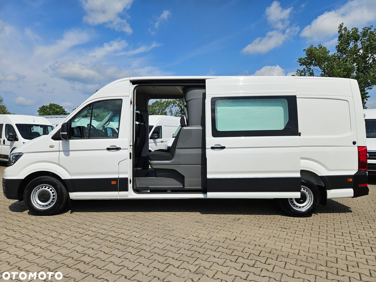 Volkswagen Crafter L3H2 *99999zł NETTO* Brygadówka 6 osób 2.0TDi/140KM - 10