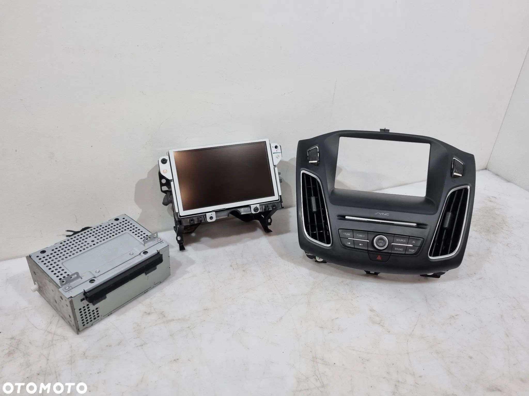 FORD FOCUS MK3 LIFT RADIO NAWIGACJA WYŚWIETLACZ F1BT-18C815-GH DM5T-14F239-AP - 1