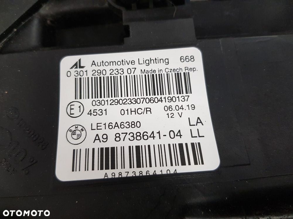BMW 2 F45 F46 LIFT LCI LAMPA LEWA LEWY REFLEKTOR FULL LED 8738641 IGŁA - 8