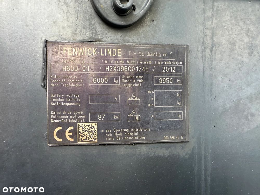 Linde H60D-01 - 25