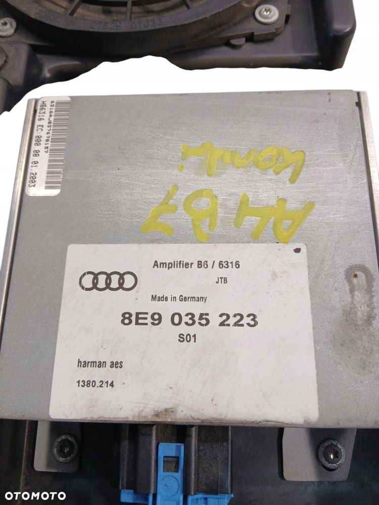 głośnik subwoofer wzmacniacz audi a4 b7 avant 8e9035223 - 3