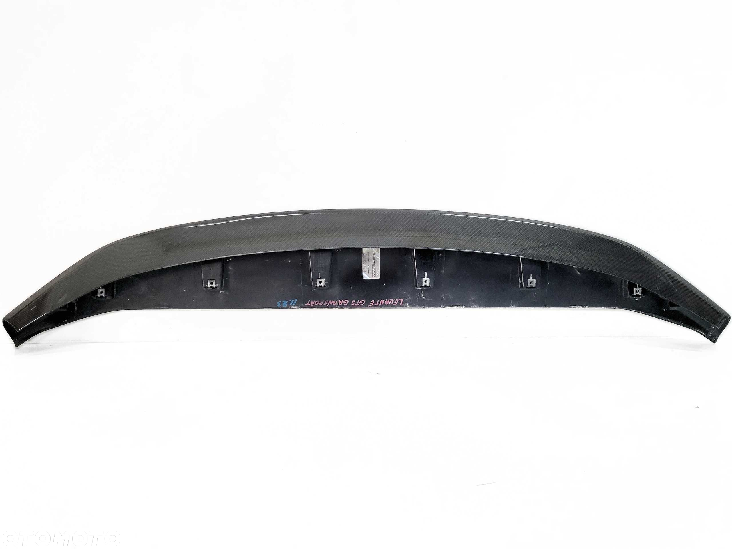 Maserati LEVANTE Gransport GTS Trofeo spoiler splitter zderzaka CARBON - 2