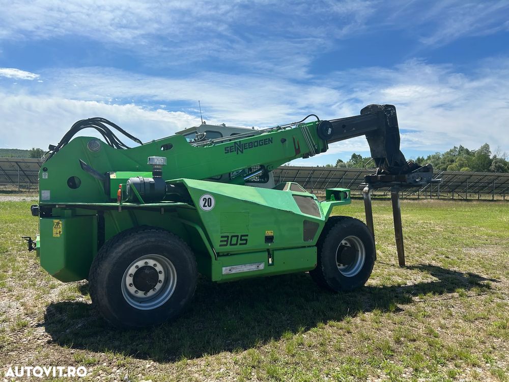 Sennebogen 305, 4x4x4, Incarcator telescopic - 3