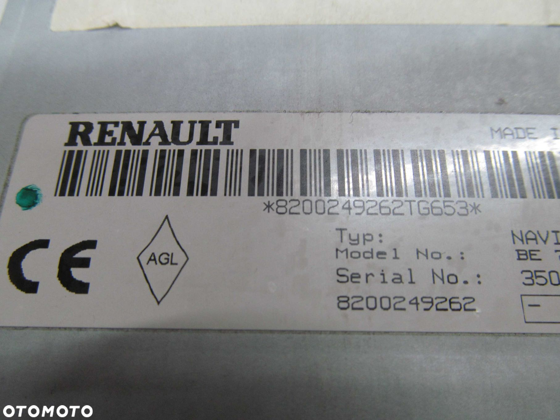 RENAULT LAGUNA II RADIO CD NAWIGACJA 8200249262 - 3