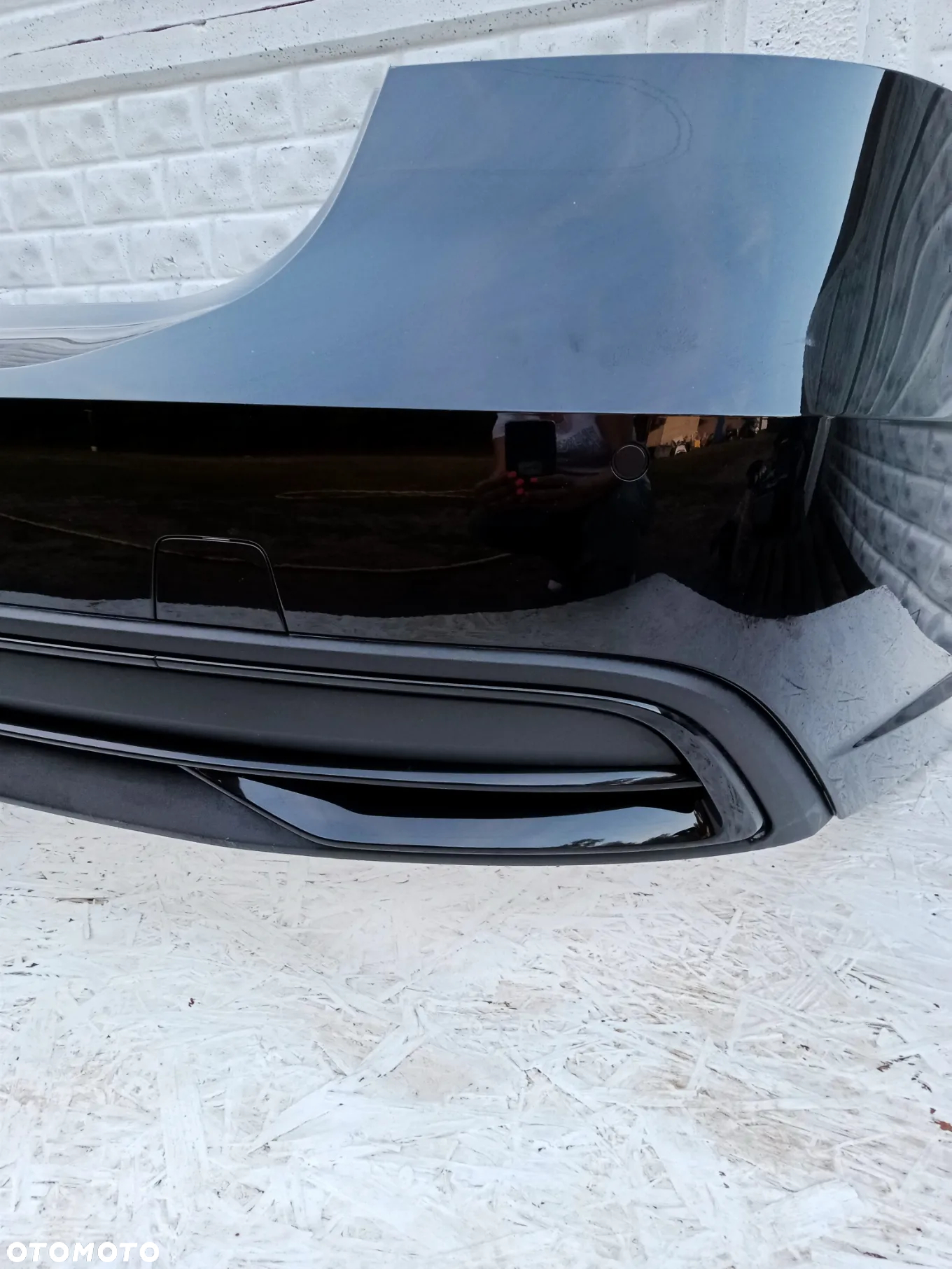 ZDERZAK TYŁ TYLNY AUDI A7 4K 4PDC CZARNY LY9T 4K8801511 - 4