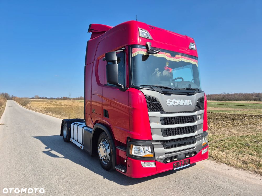 Scania R450 MEGA LOW DECK RETARDER Salon Polska DUŻE KOTŁY - 35