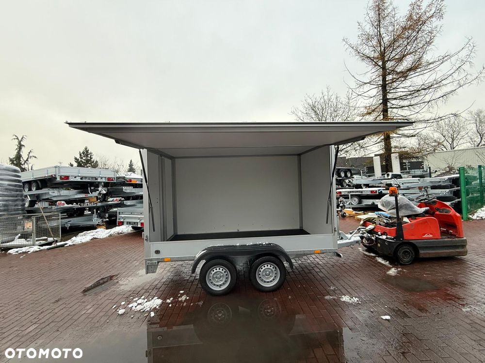 Saris Przyczepa kontener Saris VAN BODY 306x154x180 2000kg 2 osie furgon handlowa - 11