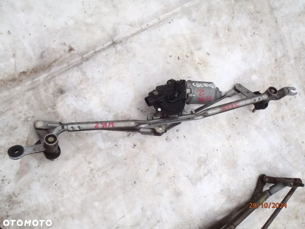 silniczek wycieraczek mechanizm ramiona cięgna cięgno trzpień frez  OEM JEEP GRAND CHEROKEE IV WK2  DODGE DURANGO 14 15 68156254AA 4X 4 ORYGINAL JAK NOWY nie wypracowane - 1