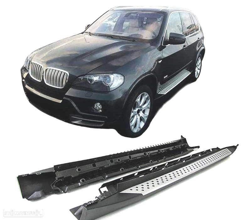 ESTRIBOS LATERAIS BMW X5 E70 06-13 LOOK M - 2