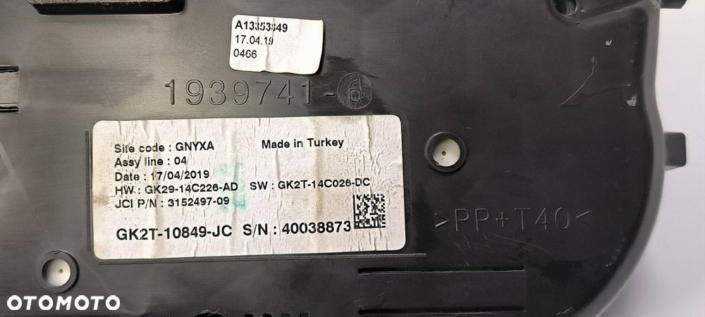 LICZNIK ZEGAR FORD TRANSIT MK8 GK2T-10849-JC - 8