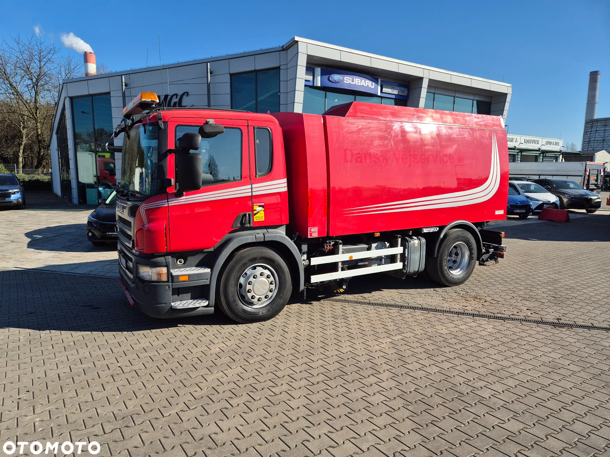 Scania P230 4X2 / ZAMIATARKA / JOHNSTON VX800 / POLEWACZKA / NISKI PRZEBIEG / IDEALNY STAN / BEZWYPADKOWY / 1WŁ! / AUTOMAT - 4