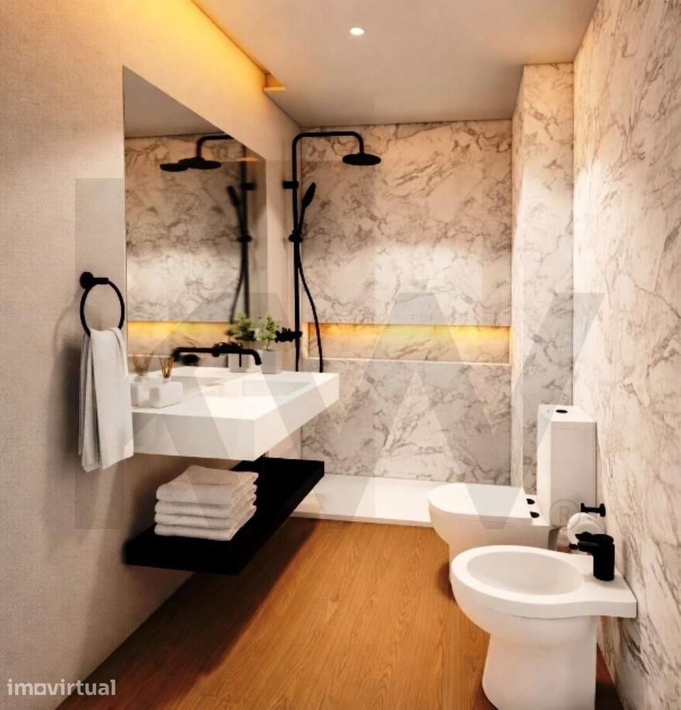 Apartamento T3 com Excelentes Acabamentos e Equipamentos de Qualidade - Grande imagem: 4/12