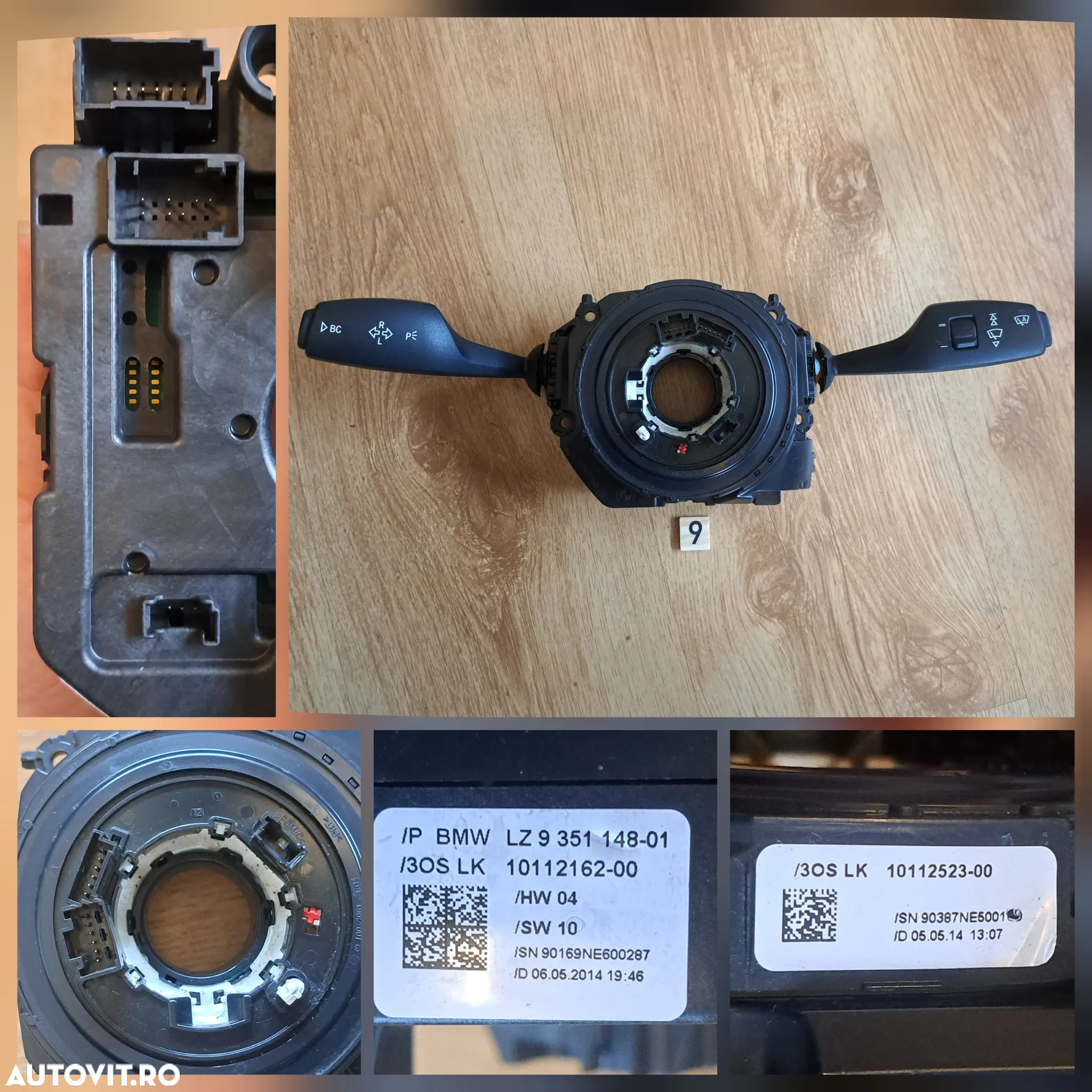 BMW F21 Ceasuri bord grila ventilatie buton avarii sport eco esp joystick modul airbag navigatie radio c d bmw seria 1 2 3 4 x1 x3 x4 x5 F - 8
