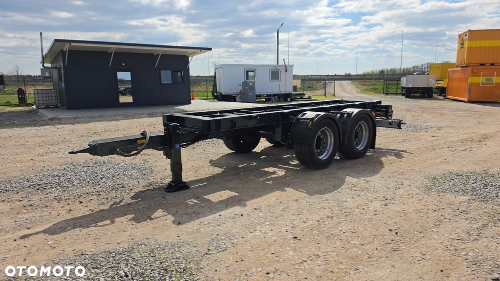 Wagner 19.500zł PRZYCZEPA 5.50M RAMA DO ZABUDOWY GÓRNY ZACZEP TANDEM  ZAWIESZENIE PNEUMATYCZNE Możliwość transportu - 2