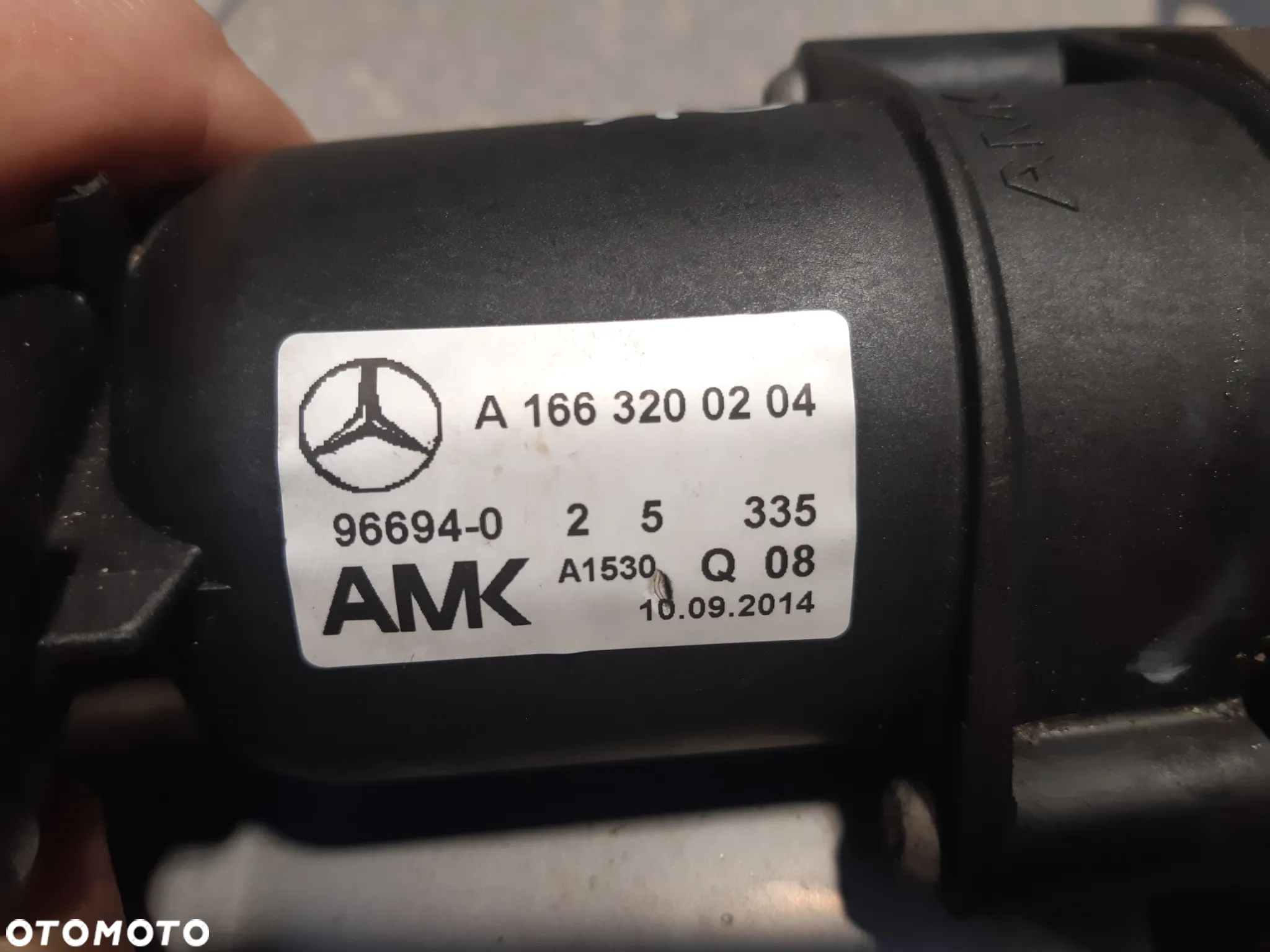 KOMPRESOR ZAWIESZENIA MERCEDES ML W166 A1663200204 - 3