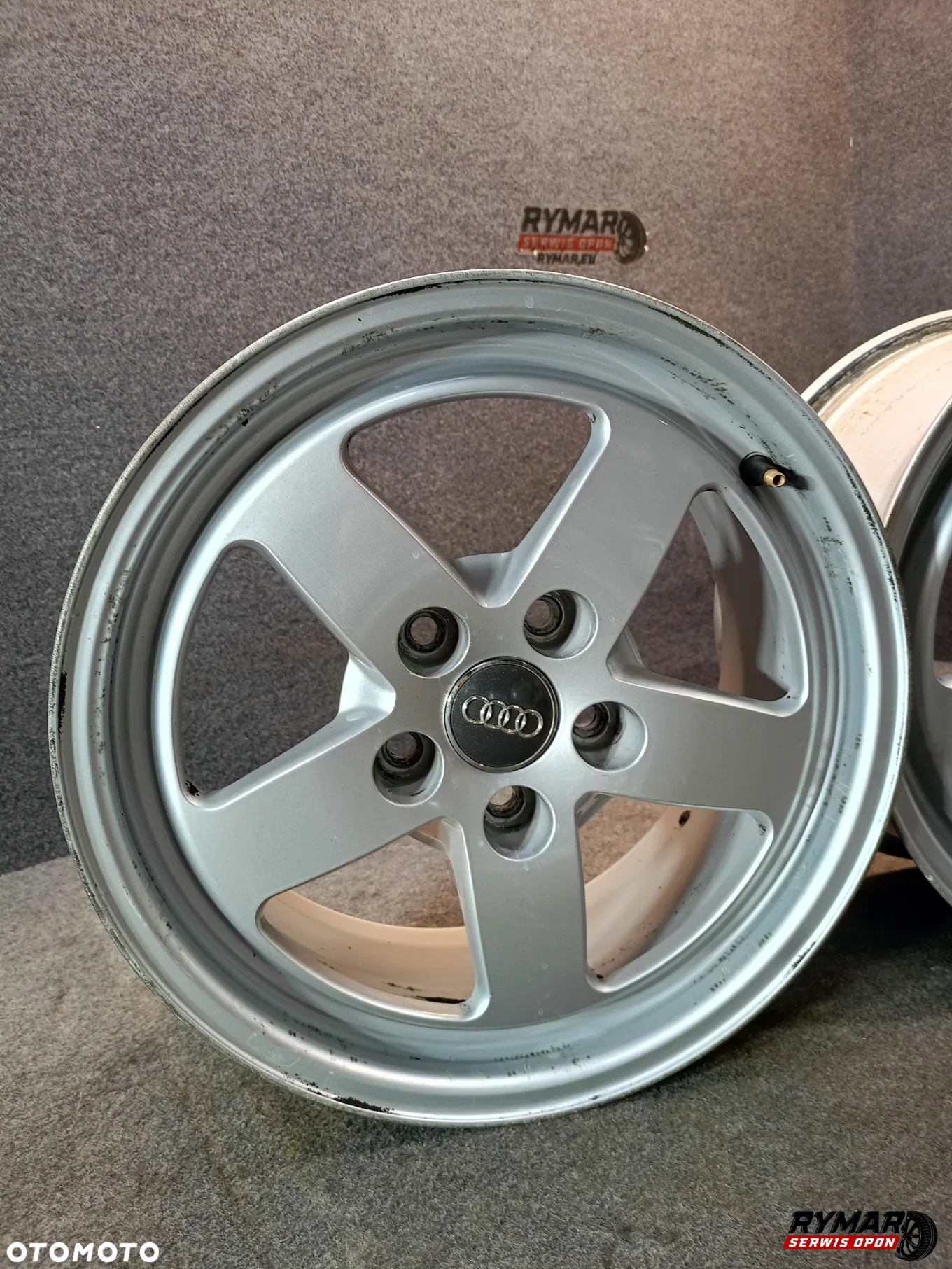 ŚLĄSK ALUFELGI Z KOŁPAKAMI 7X 16" 5X112 ET35 ORYGINAŁ AUDI OE KPL - 7