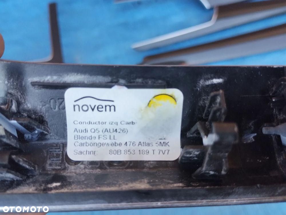 Audi SQ5 Q5 80A Dekory Listwy Ozdobne CARBON Carbonowe 2020r - 9