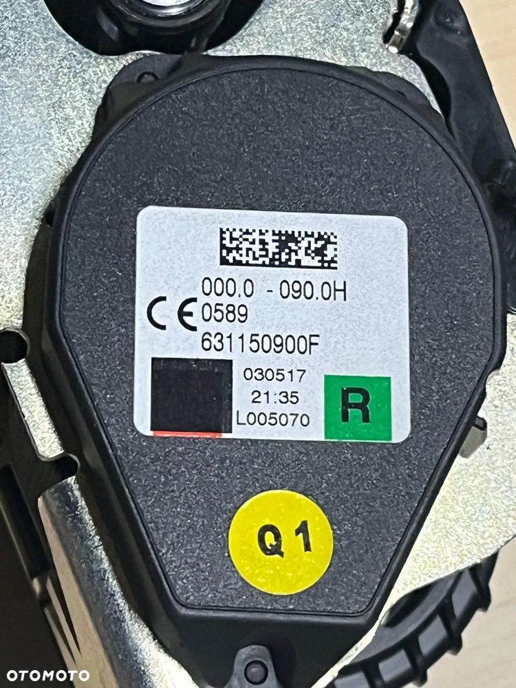 Pas bezpieczeństwa tylny prawy 631150900 Mercedes E Klasa W213 - 2