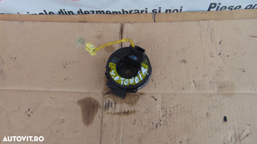 Spirala volan toyota corolla verso senzor unghi volan banda volan dezmembrez - 2