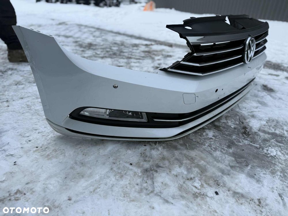 Vw Passat B8 Zderzak Przód Przedni Halogeny PDC L0K1 15-19 - 12