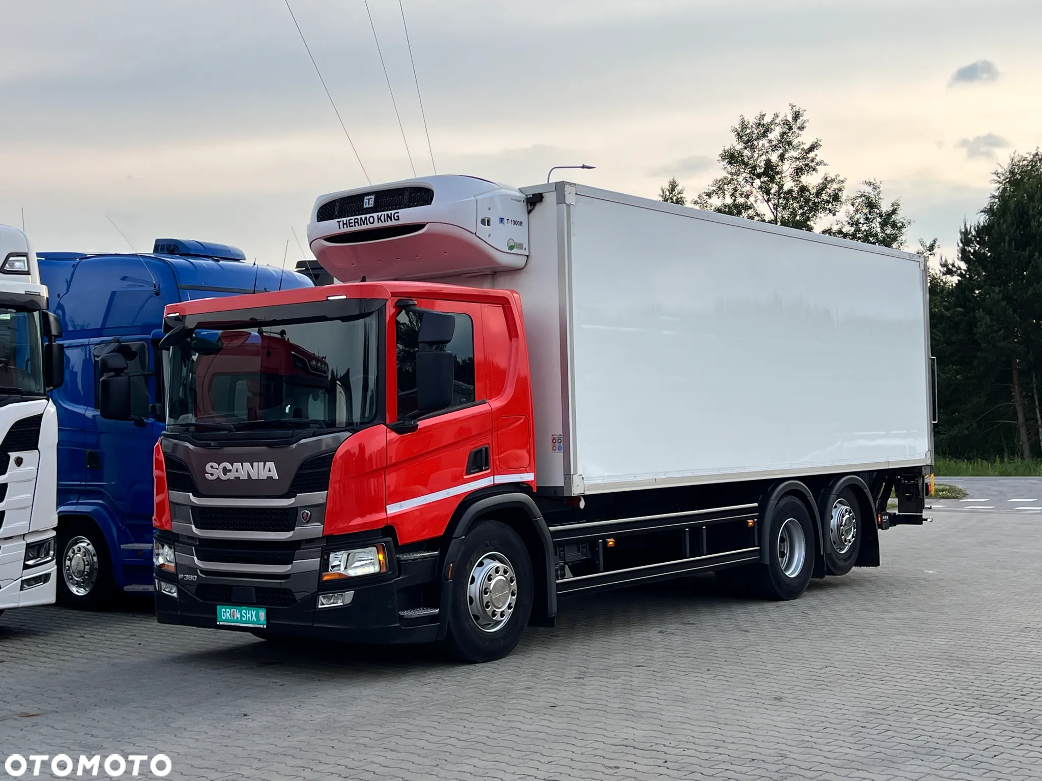 Scania P360 scania po kontrakcie złotym idealny stan chłodnia mroźnia T-1000R 370Tkm jak nowy 6x2/4 - 8