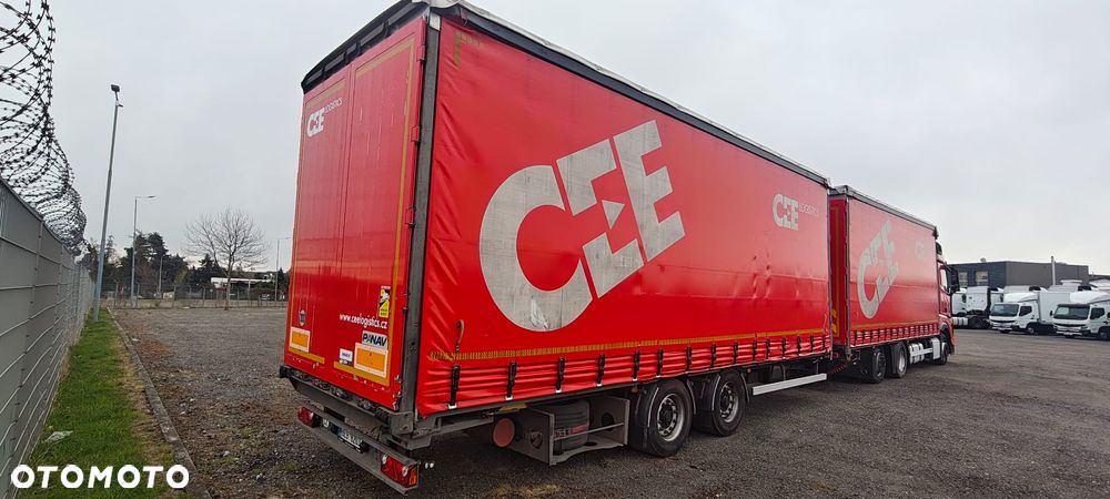 Mercedes-Benz ACTROS  MP5 euro6 6x2 jumbo zestaw  120m 38palet - 5