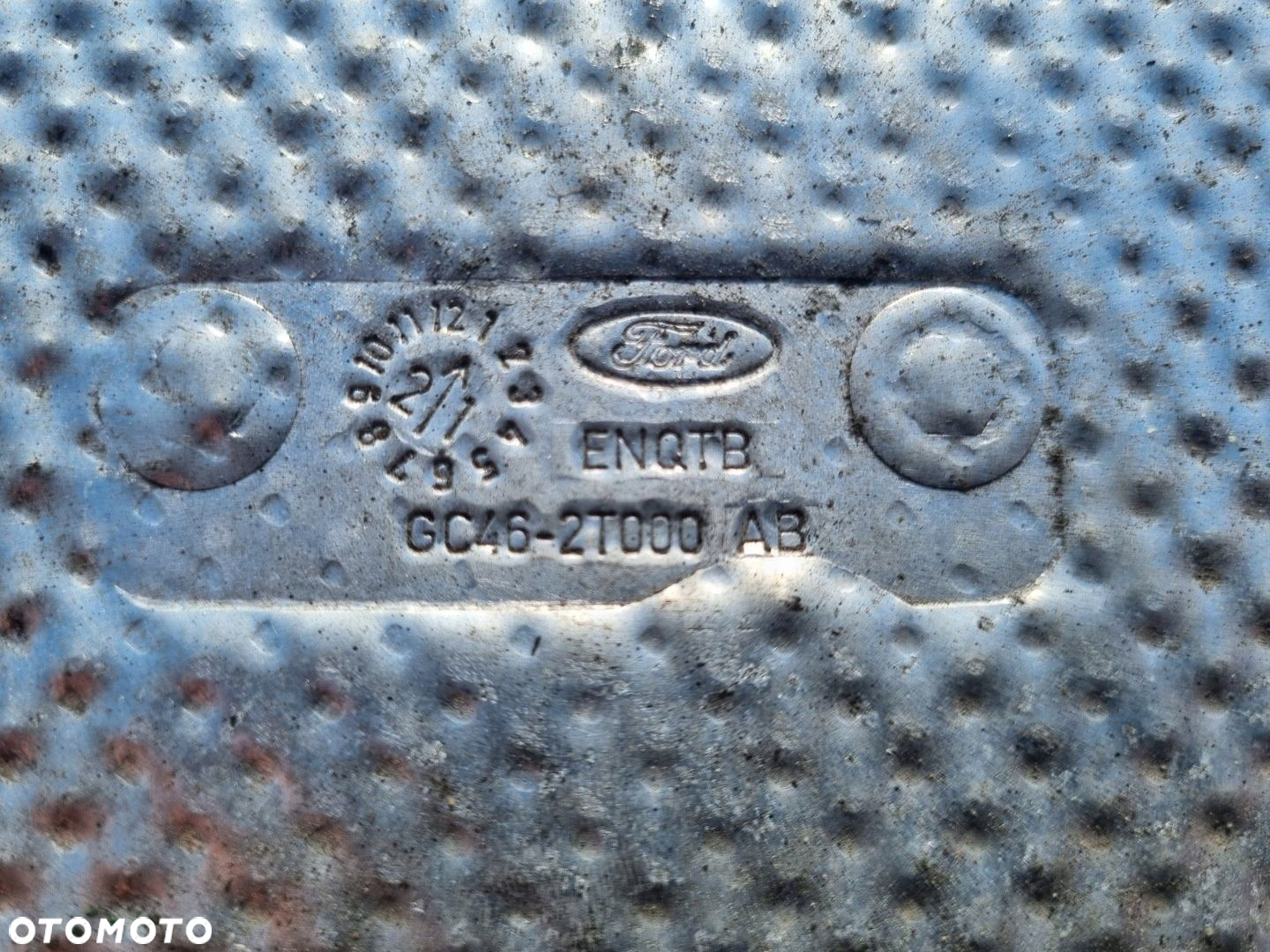 OSŁONA TERMICZNA RURY TŁUMIKA FORD F MAX 500 - 3