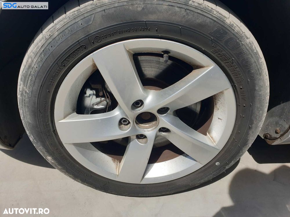 Set 4 Jante Roti Aliaj 205 55 16 R16 cu Anvelope Vara 5x112 Skoda Superb 1 2002 - 2008 [K5540] - 4
