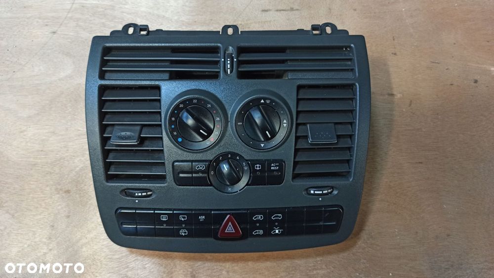 panel klimatyzacji vito viano w639 6395454507 - 4