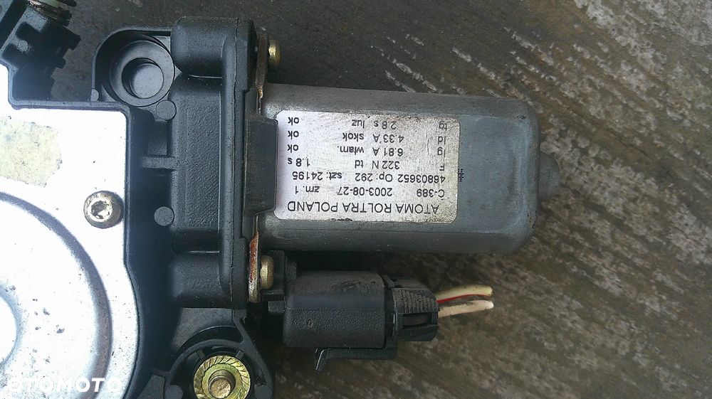 FIAT PANDA II MECHANIZM SZYB LEWY LUB PRAWY - 2