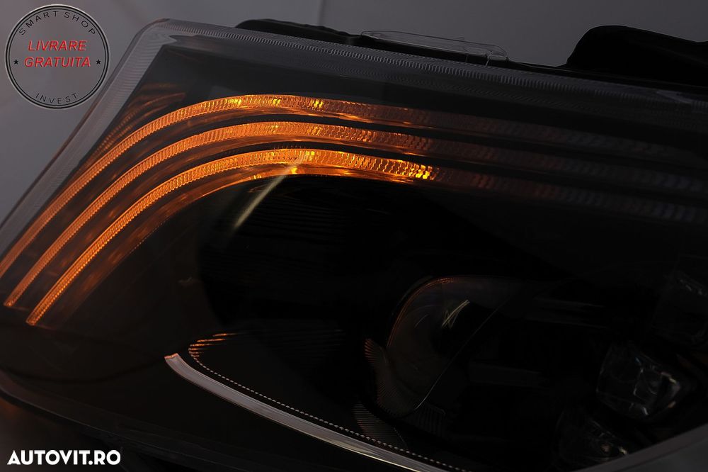 Faruri Full LED Mercedes V-Class W447 (2016-2020) Negru- livrare gratuita - 20