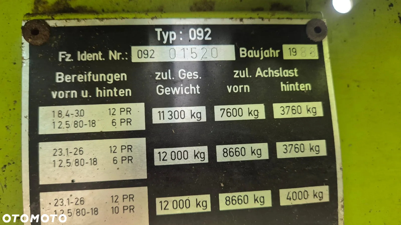 Claas Dominator 88 - 11