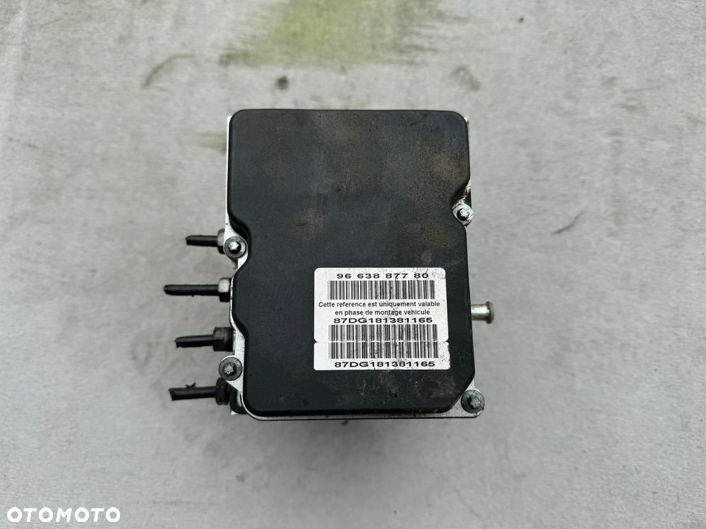 CITROEN C5 III X7 08-17 POMPA HAMULCOWA ABS STEROWNIK 9663887780 - 3