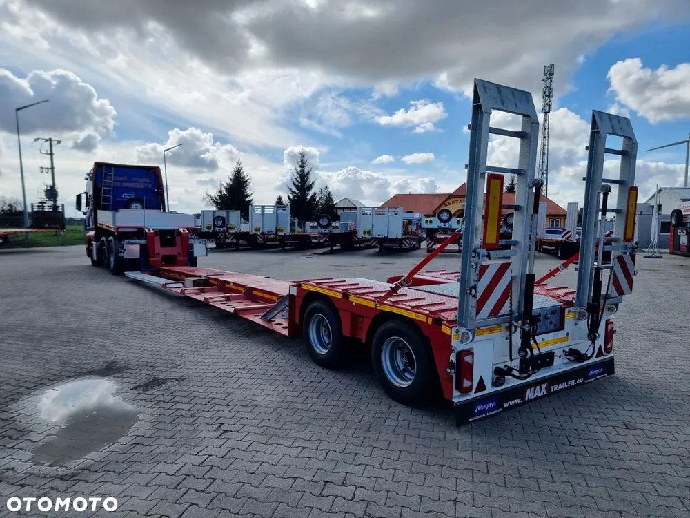 MAX Trailer 2 osiowy tiefbett do maszyn leśnych, forestry - 7