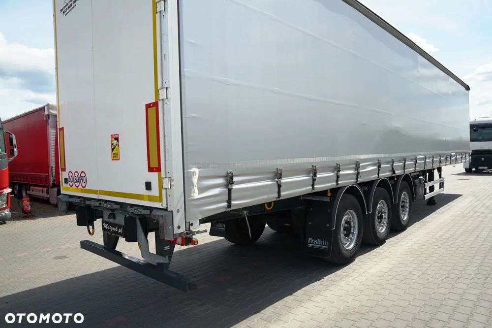 Fruehauf FIRANKA / STANDARD / WINDA /  MOCNA PODŁOGA SZYNA DESKA / OŚ PODNOSZONA - 13