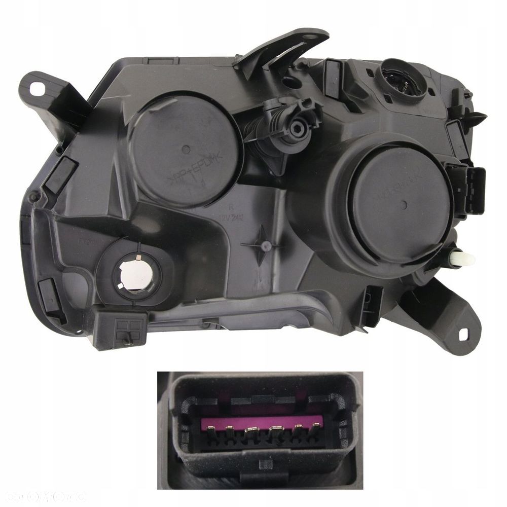 Reflektor Lampa Przód Dacia Duster hs I 1 Lift 2015-2017 R - 2