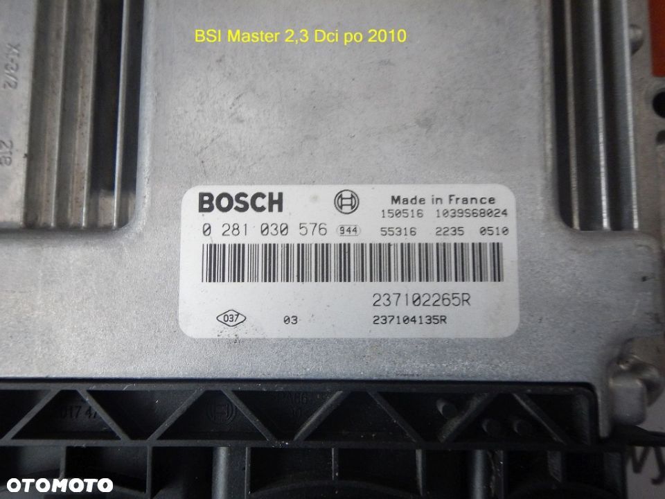 Sterownik komputer Master III 2,3 BOSCH 0281019110 po 2010r - 4