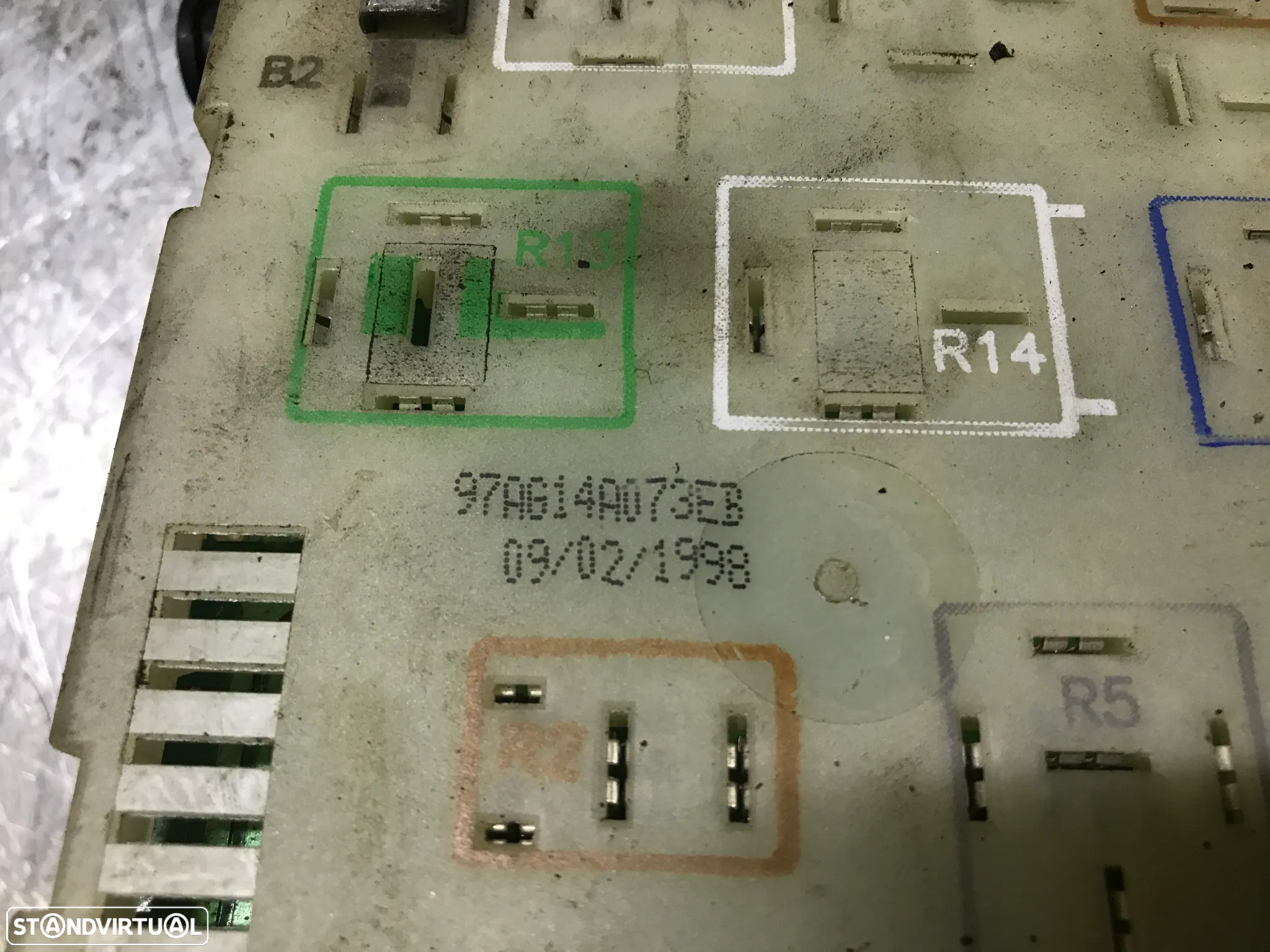 CAIXA DE FUSIVEIS FORD ESCORT REF. 97AG14A073EB - 4