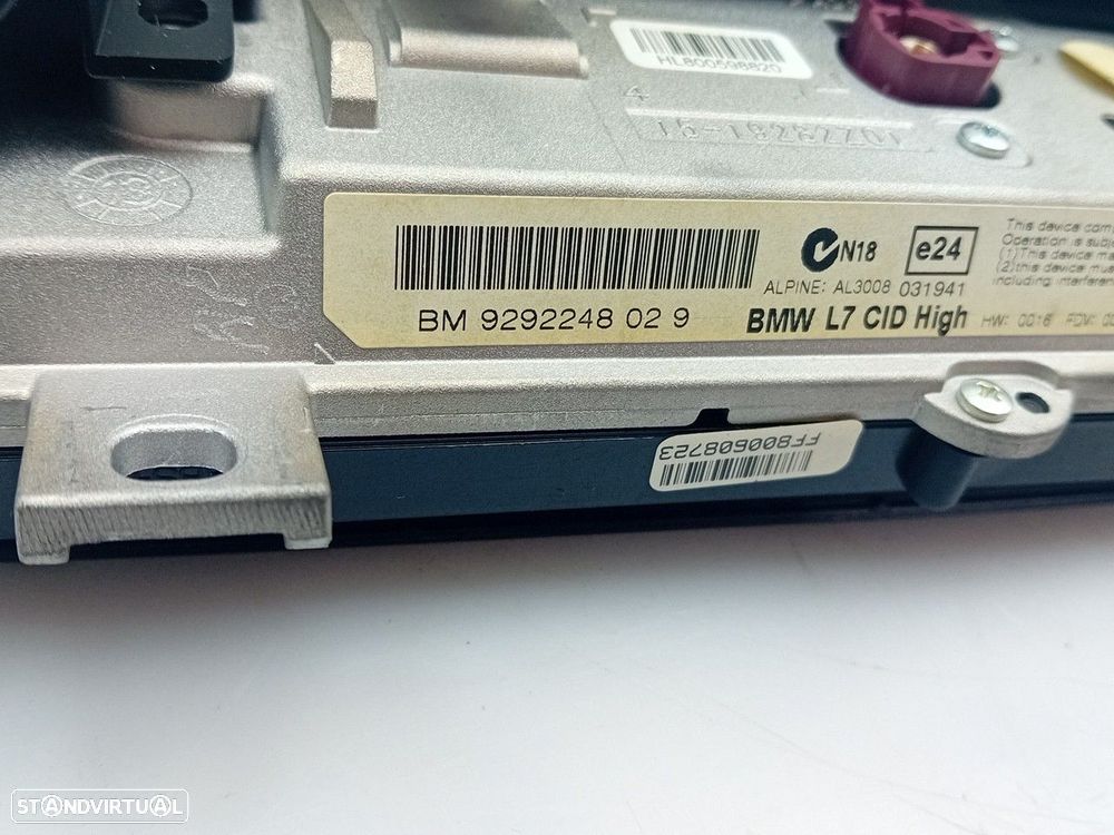 Display / ecrã de informações BMW 3 Gran Turismo (F34) - 5