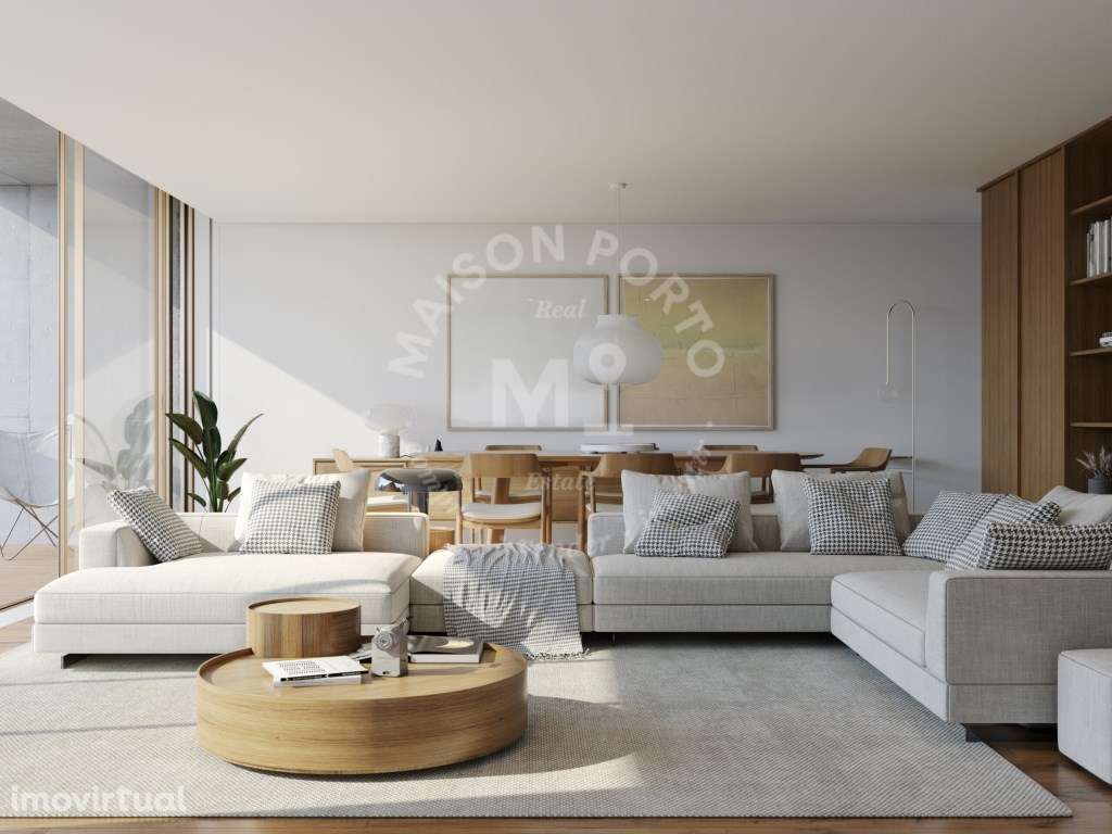 Moradia T3 com Terraço, Jardim e 2 Lugares de Garagem em Vila Nova ... - Grande imagem: 3/8