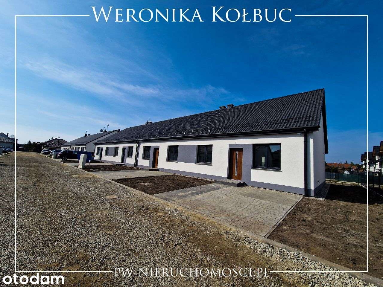 Gotowe, kanalizacja, światłowód, miejsce parkingow