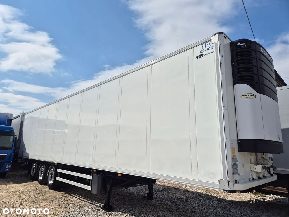 Schmitz Cargobull CARRIER MAXIMA 1300 / WINDA / DOPPEL STOCK / ŚCIANA GRODZIOWA / BELKI / PODNOSZONA OŚ / z Niemiec / TOP STAN 2011/ CARRIER CHŁODNIA CHLODNIA LODÓWKA PODWÓJNY ZAŁADUNEK PIĘTROWA - 2