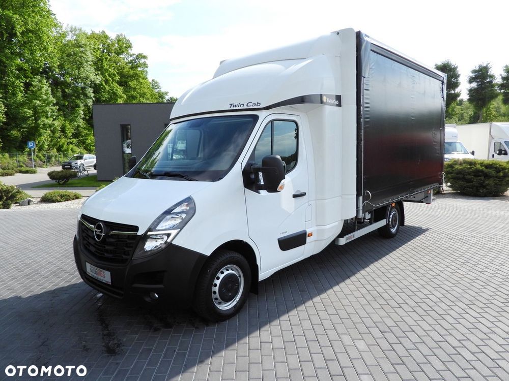 Opel MOVANO PLANDEKA 10 PALET WEBASTO TEMPOMAT KLIMATYZACJA LEDY PNEUMATYKA  165KM - 19