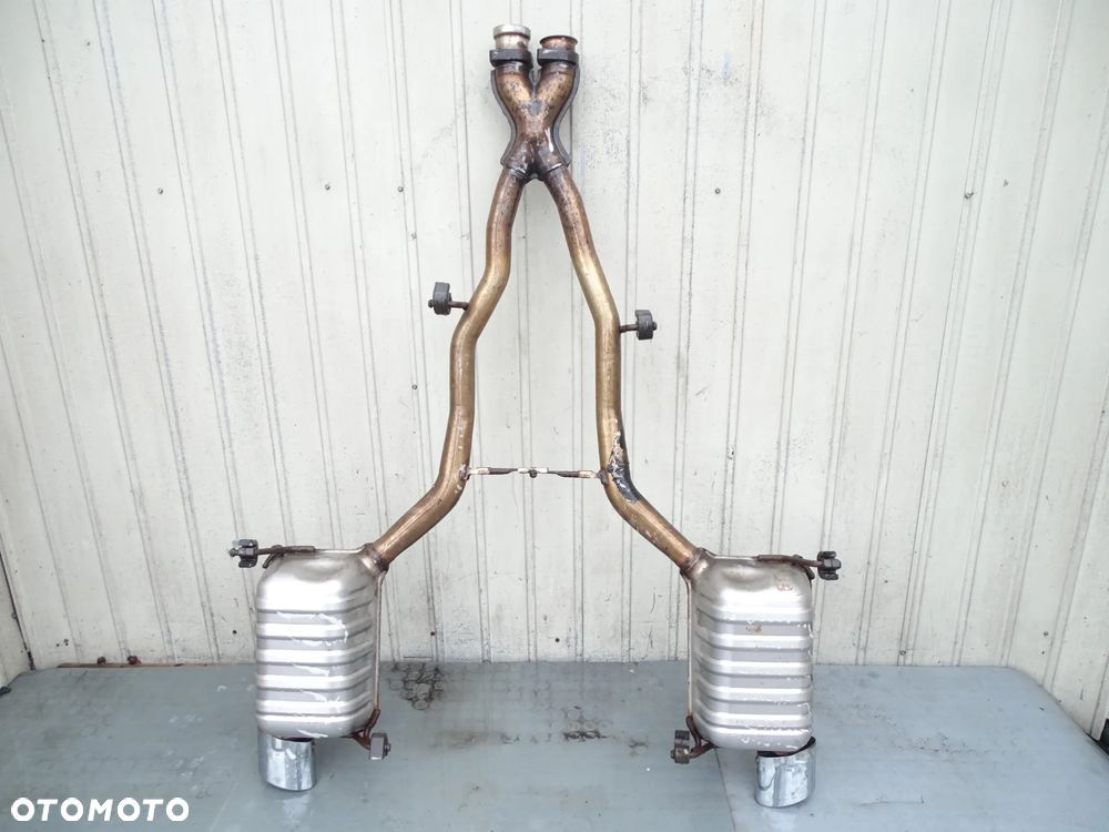 Tłumik tłumiki końcowy komplet  350 3.5 v6 Mercedes R171 W171 SLK 1714910401 - 3