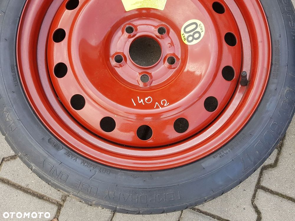 HYUNDAI I40 11-18r KOŁO DOJAZDOWE 17 5X114.3 LEWAREK KLUCZ - 4
