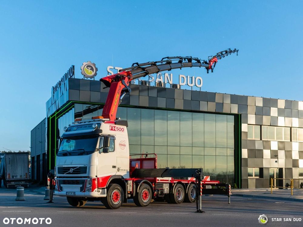 Volvo FH500 8x4 PALFINGER PK 60002 F HDS Żuraw Siodło Wciągarka - 2