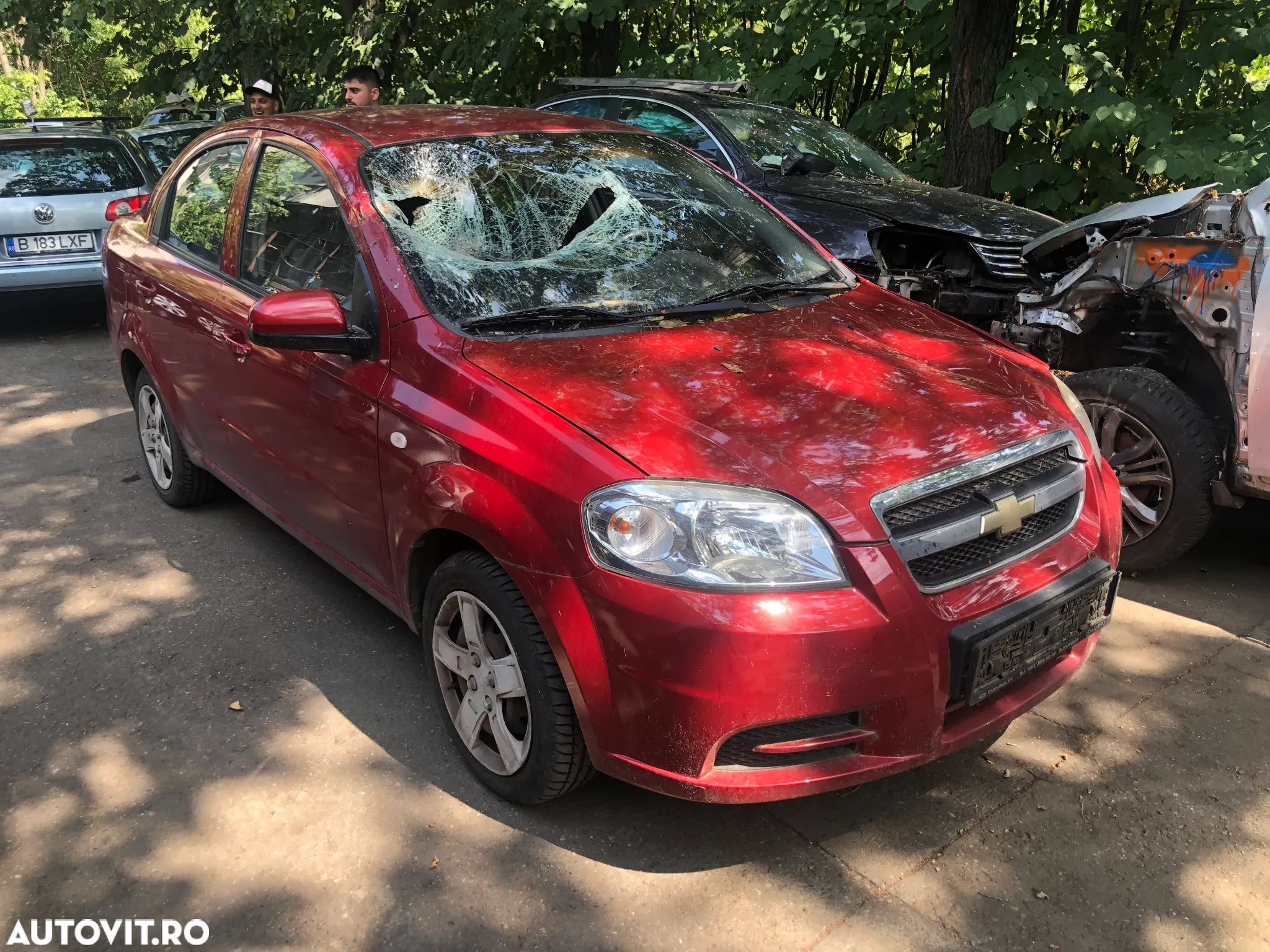 Dezmembrez Chevrolet Aveo 1.4 benzina visiniu 2007 - 1