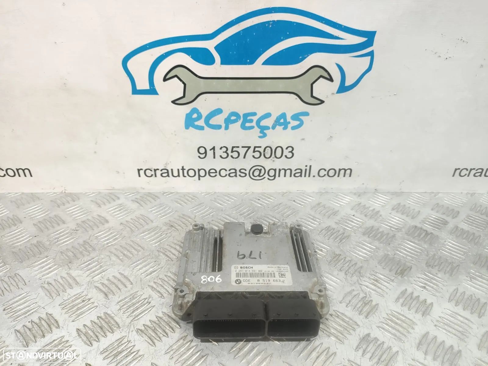 CENTRALINA 519663 ECU MOTOR BOSCH BMW MINI COOPER R55 LCI R56 LCI R57 LCI R58 R59 R60 R61 - 1