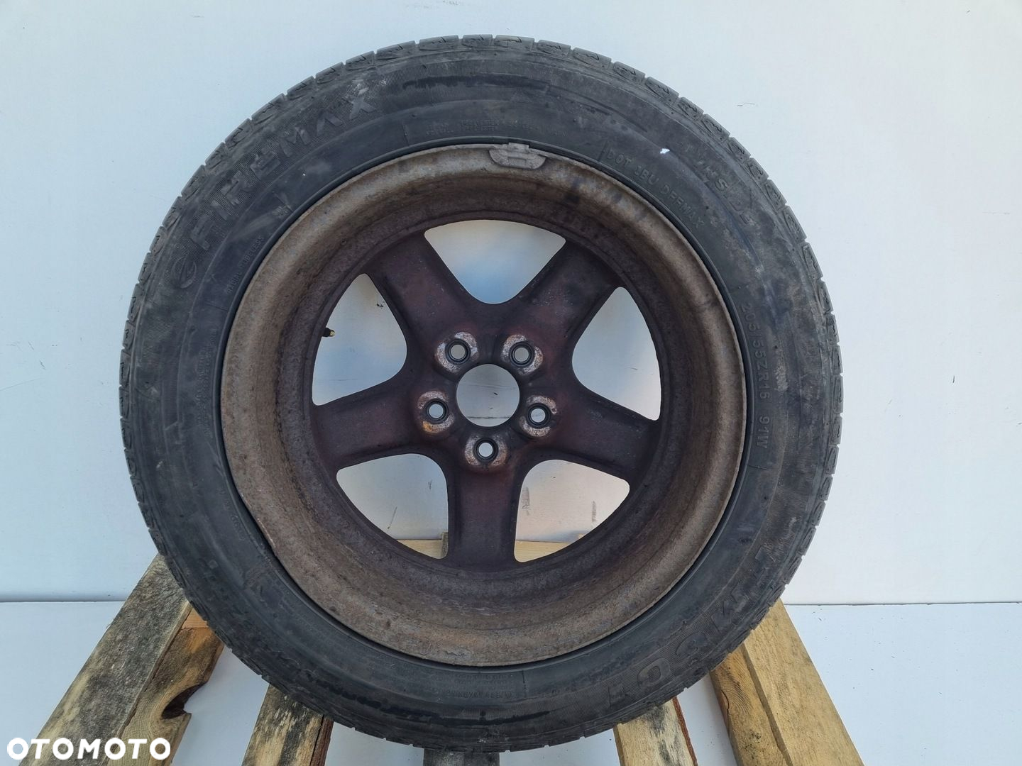 Opel Vectra C KOŁO ZAPASOWE zapas 205/55 R16 felga 5x110 6,5 ET39 2160131 - 9