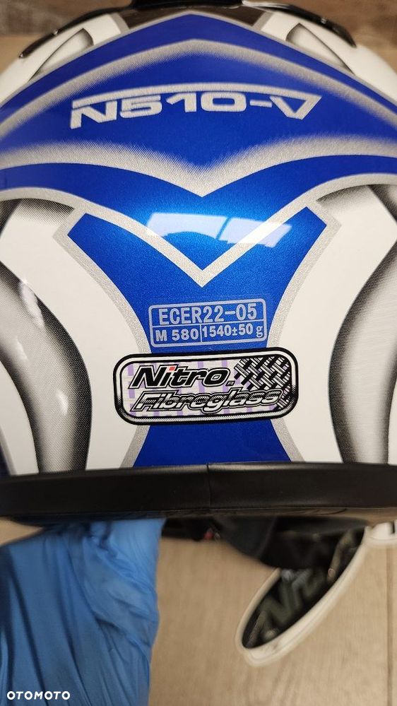 Kask motocyklowy Nitro Racing N510-V rozmiar M 58 - 9